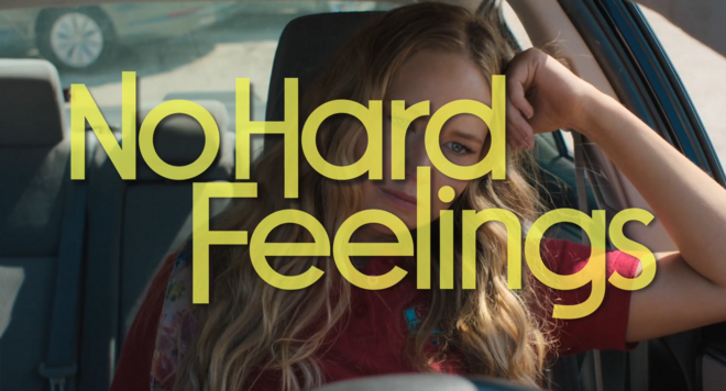 IMAGE: Still - No Hard Feelings (2023) main title card