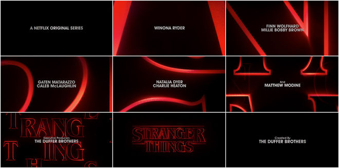 VIDEO: Title Sequence - Stranger Things (2016)