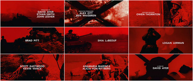 VIDEO: Title Sequence – Fury (2014)