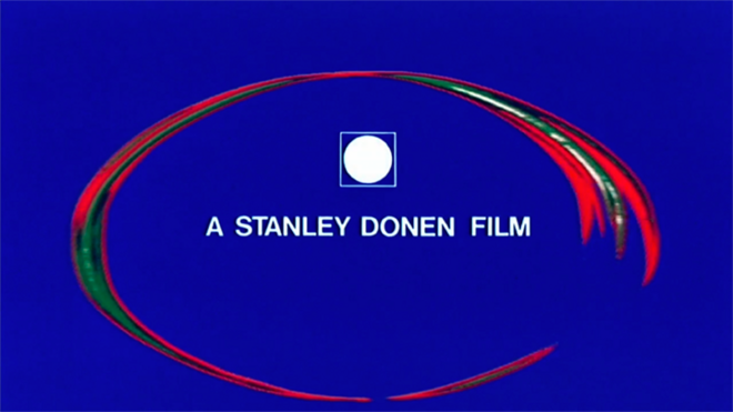 IMAGE: Opening credit for "A Stanley Donen Film" 