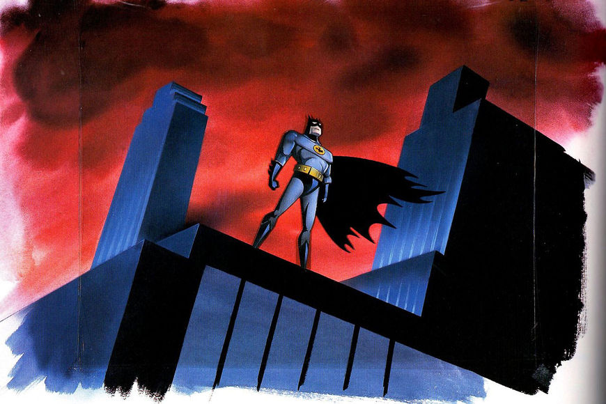 IMAGE: Batman: The Animated Series Production Illustration
