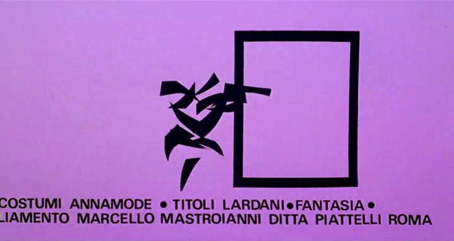 IMAGE: Lardani and Fantasia credits in Casanova 70