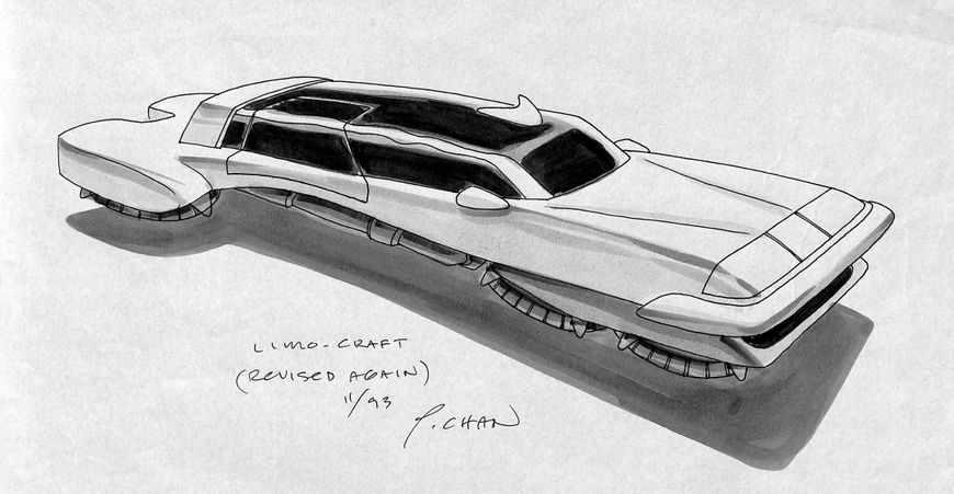 IMAGE: Full Throttle (1995) Limo Concept