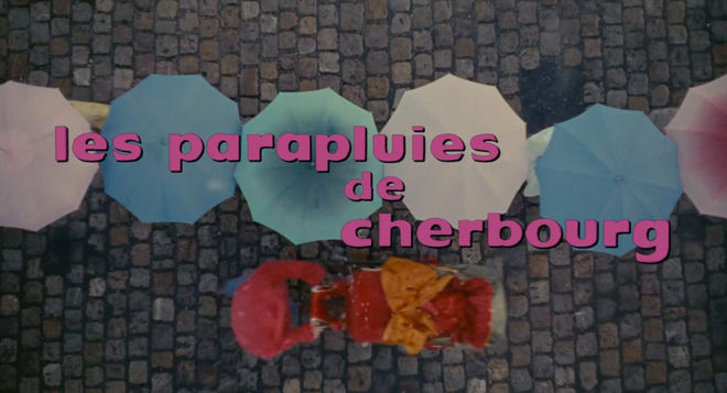 VIDEO: Title Sequence – The Umbrellas of Cherbourg (1964)