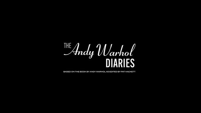 IMAGE: The Andy Warhol Diaries title card
