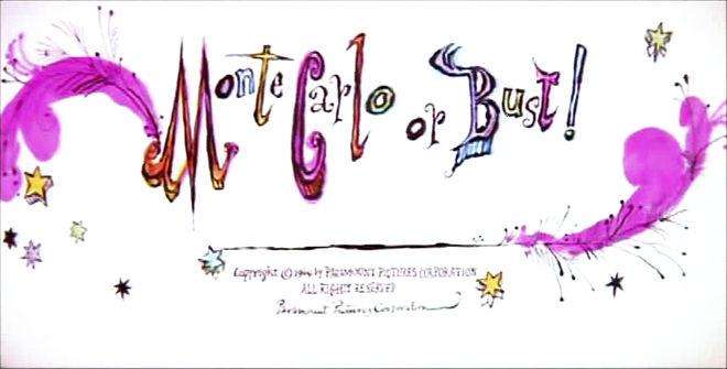 IMAGE: Monte Carlo or Bust! title card