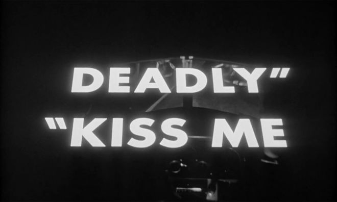 IMAGE: Kiss Me Deadly title card