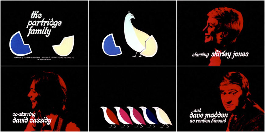IMAGE: Contact sheet - The Partridge Family