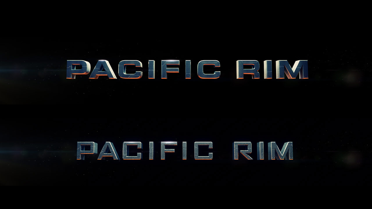 Pacific Rim (2013) — Art of the Title