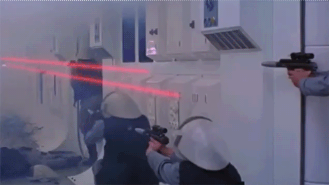 IMAGE: Star Wars laser blasts
