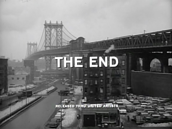 IMAGE: Supplementary – Something Wild (1961) End Title Card